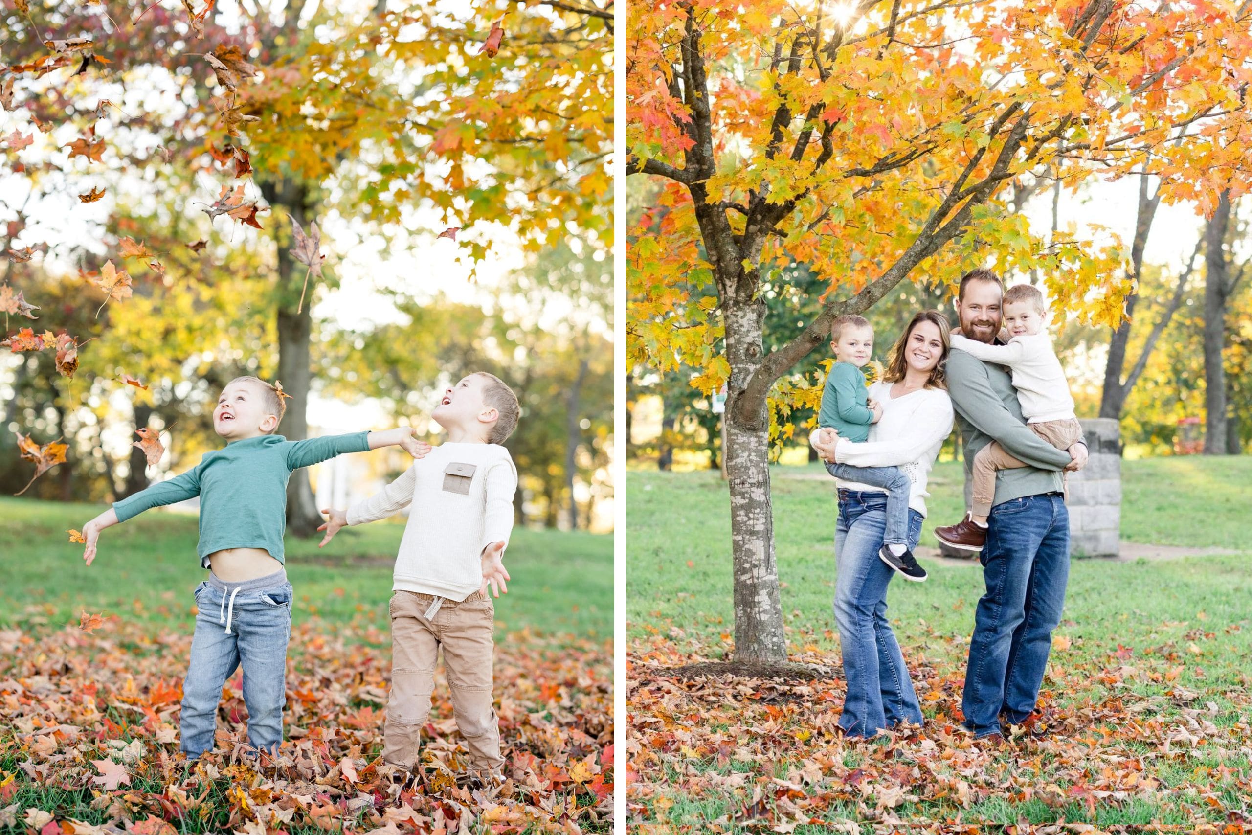 Fall Family Session in Bowling Green, Kentucky