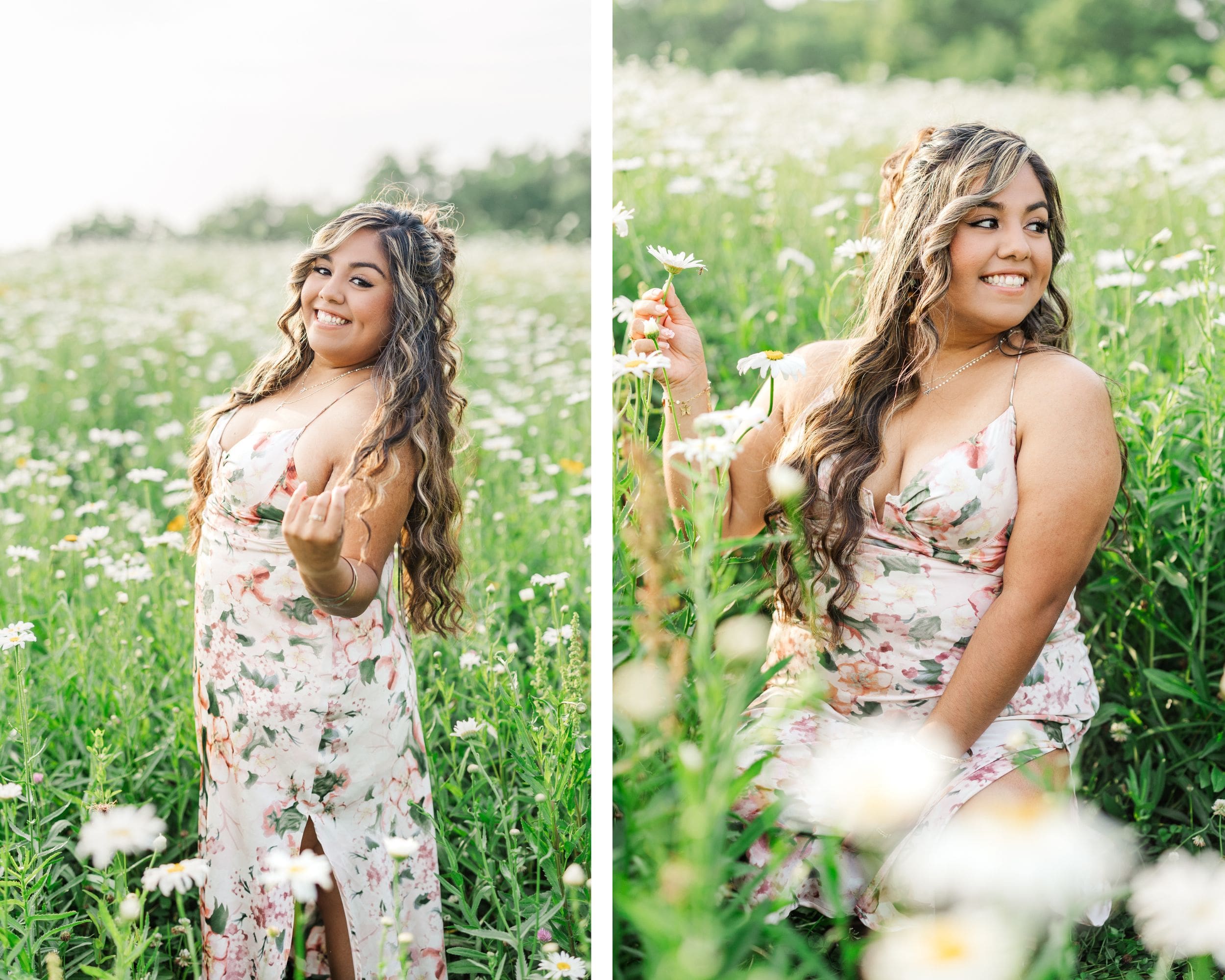 Senior session at River Bend Blooms in Scottsville, Kentucky