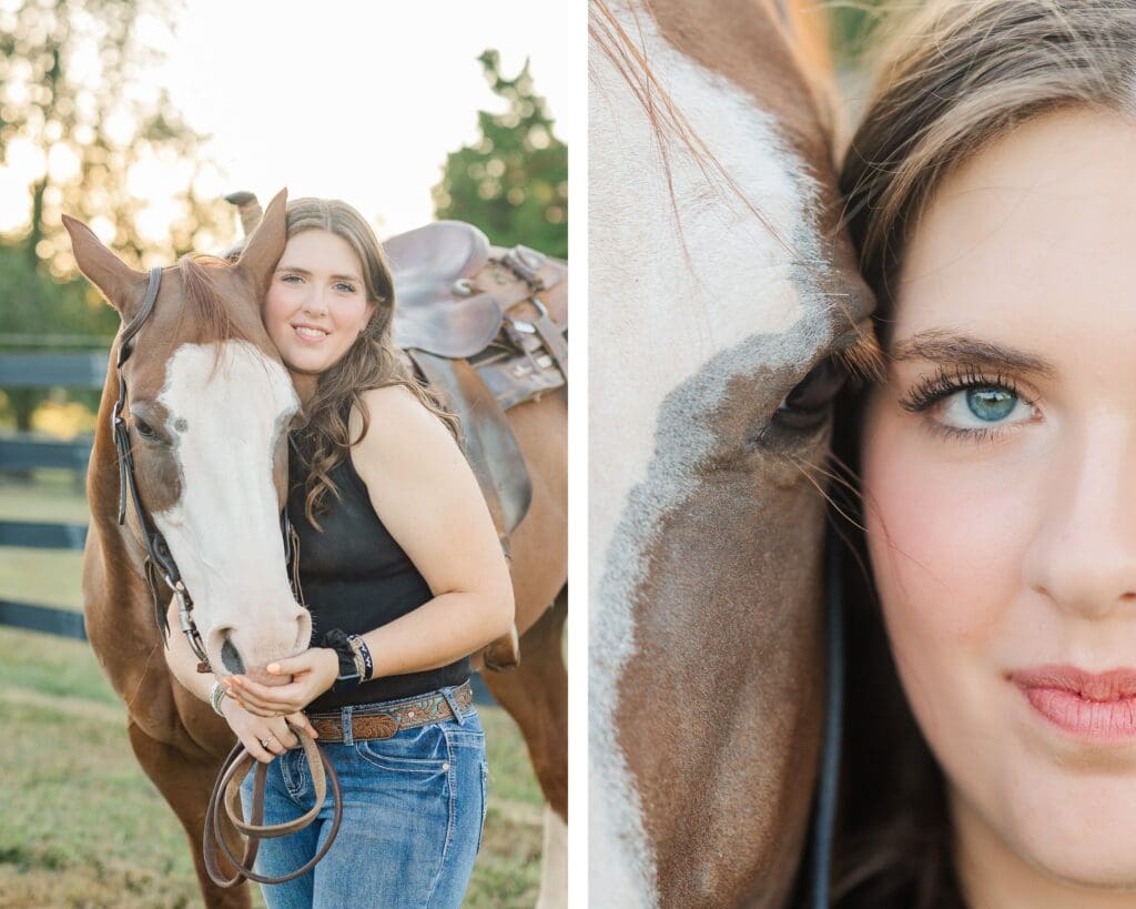 Senior portraits at Snodgrass Veterinary in Bowling Green, Kentucky